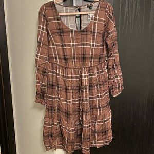NWT! Torrid Plaid Dress size 0 (Large)